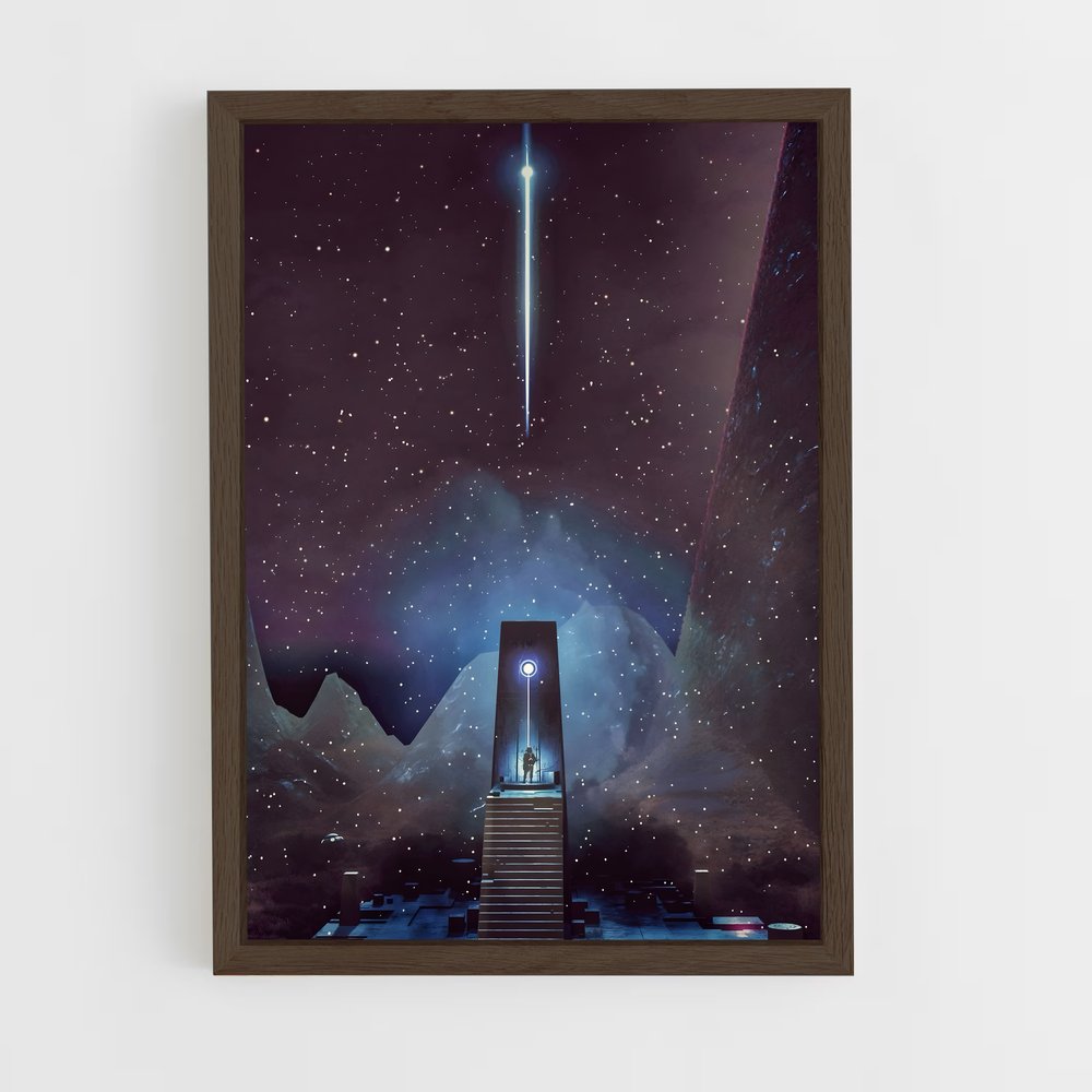 Poster Galaxie Lointaine – affiche No man sky (vue 5)